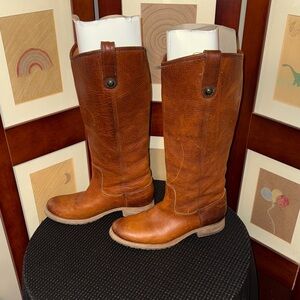 Frye Women's Brown Leather Boots